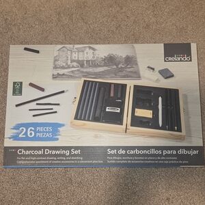 Crelando Charcoal Drawing Set